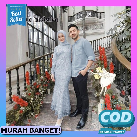 Finda Couple - Baju Couple Pasangan Kodangan 2022 - Model Baju Capel Pasangan Lebaran Terbaru - Baju