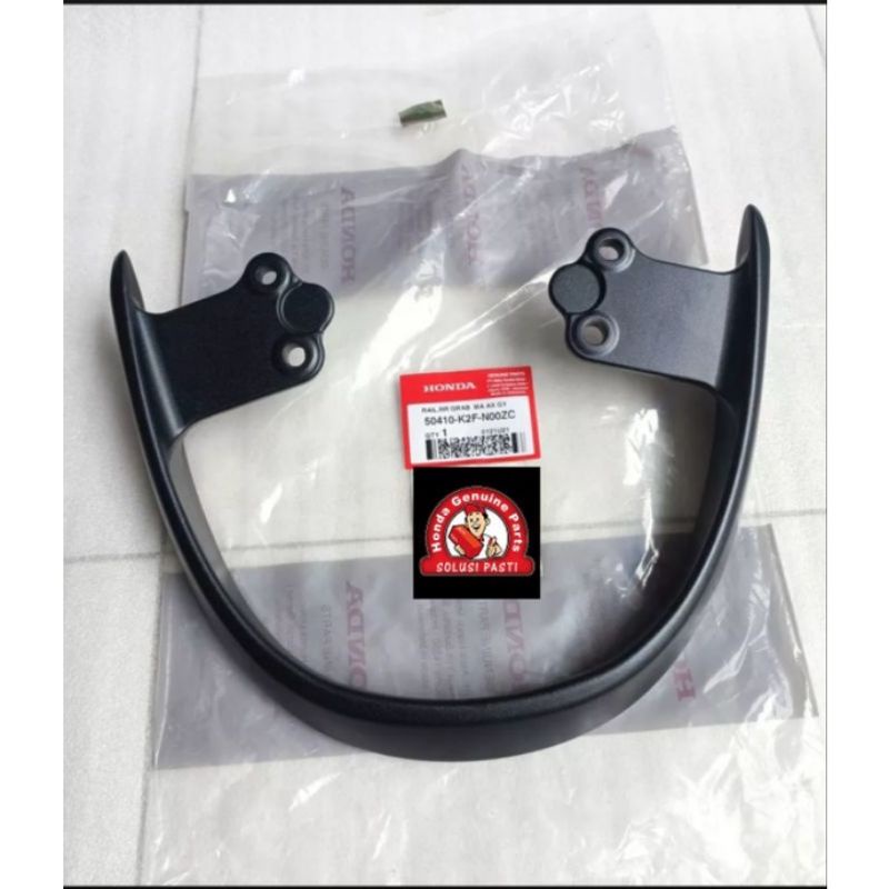 50410-K2F-N00ZC behel begel scoopy new tahun 2021 warna hitam asli honda