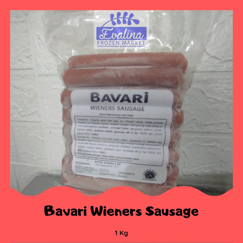 Sosis Bavari 1 Kg | Bavari Sausage 1 Kg