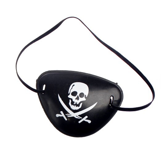 PIEP pirates eyepatch penutup sebelah mata bajak laut properti cosplay