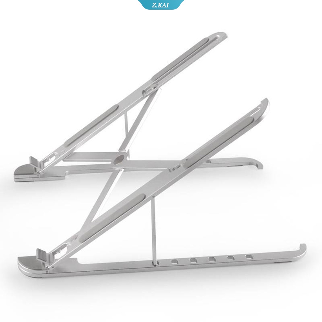 N8 Stand Laptop / Notebook / Tablet / Macbook Bahan Aluminum Bisa Dilipat