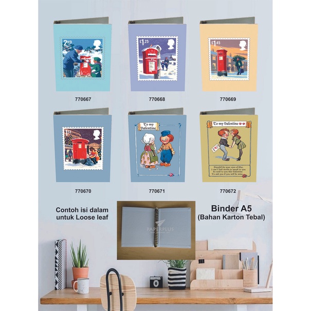 

Binder A5 / Binder Note A5 / Love / Set 2966