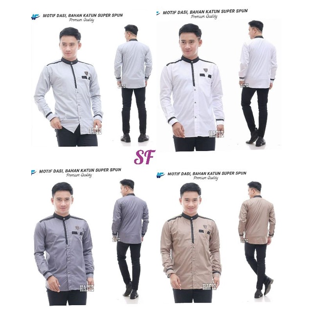 koko hadroh hafiz motif terbaru/koko hadroh/koko seragam