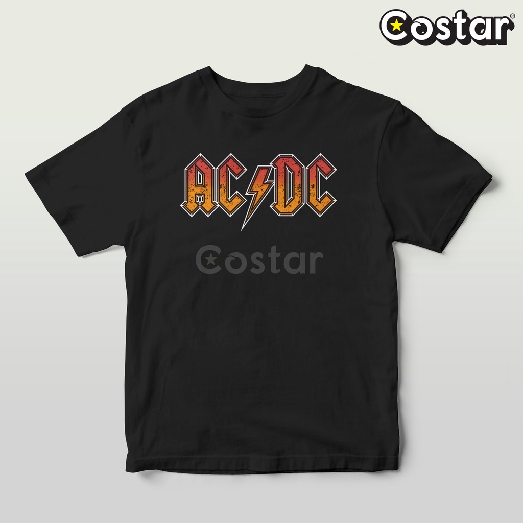 Kaos Musik ACDC - Logo - AC/DC - Classic Rock -  Hells Bells Tshirt