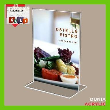 

DOCUMENTO- DISPLAY MENU A4 / TEMPAT BROSUR / NOMOR MEJA ACRYLIC / AKRILIK DISPLAY -ASLIII.