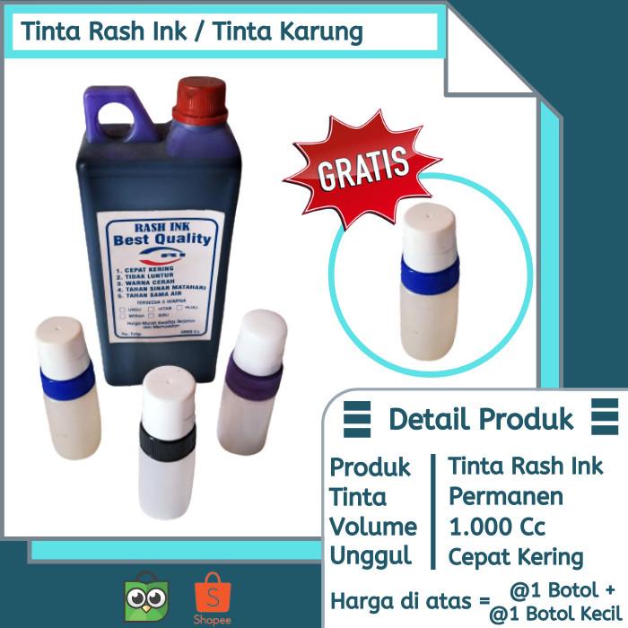 

Tinta Karung Rash Ink / Tinta Karung Permanen - Merah