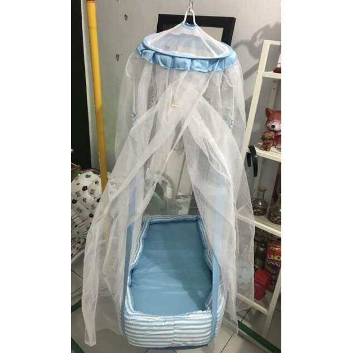 Ayunan Bayi Kasur Kelambu Jala Besar Omiland Ork 1201 Shopee Indonesia