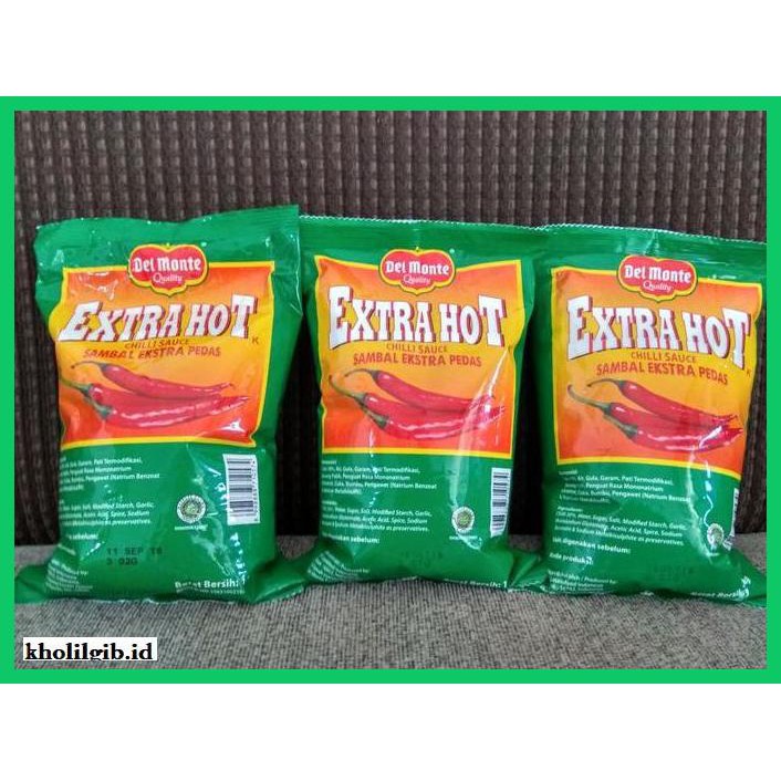 

Aneka-Sambal- Saos Sambal Extrahot Delmonte 1Kg - Bogor -Pedeeeeeezzzzzzz.