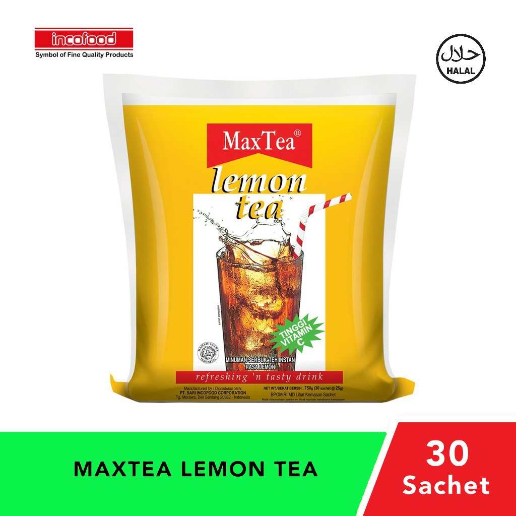 

MaxTea Lemon Tea (30 sachet)