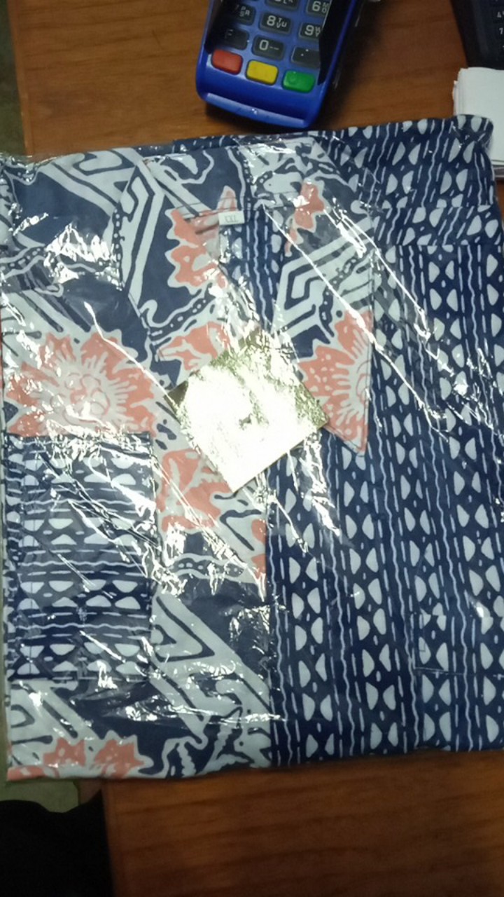 Maura Couple - Sania Ruffle Batik Couple Ori Ndoro Jowi Dnt Garansi