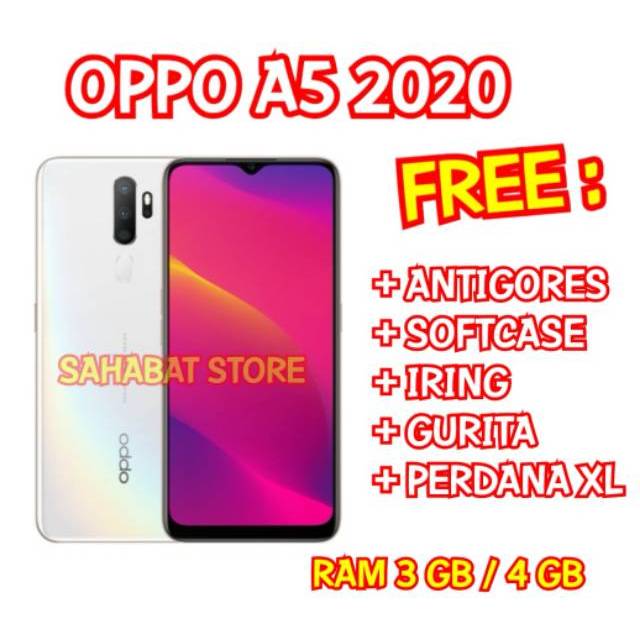 OPPO A5 2020 RAM 4 GB ROM 128 GB - GARANSI RESMI OPPO