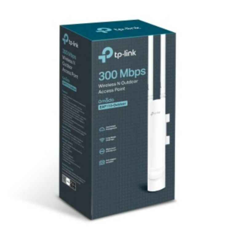 Tp-Link EAP110 300Mbps Wireless N Outdoor Access Point