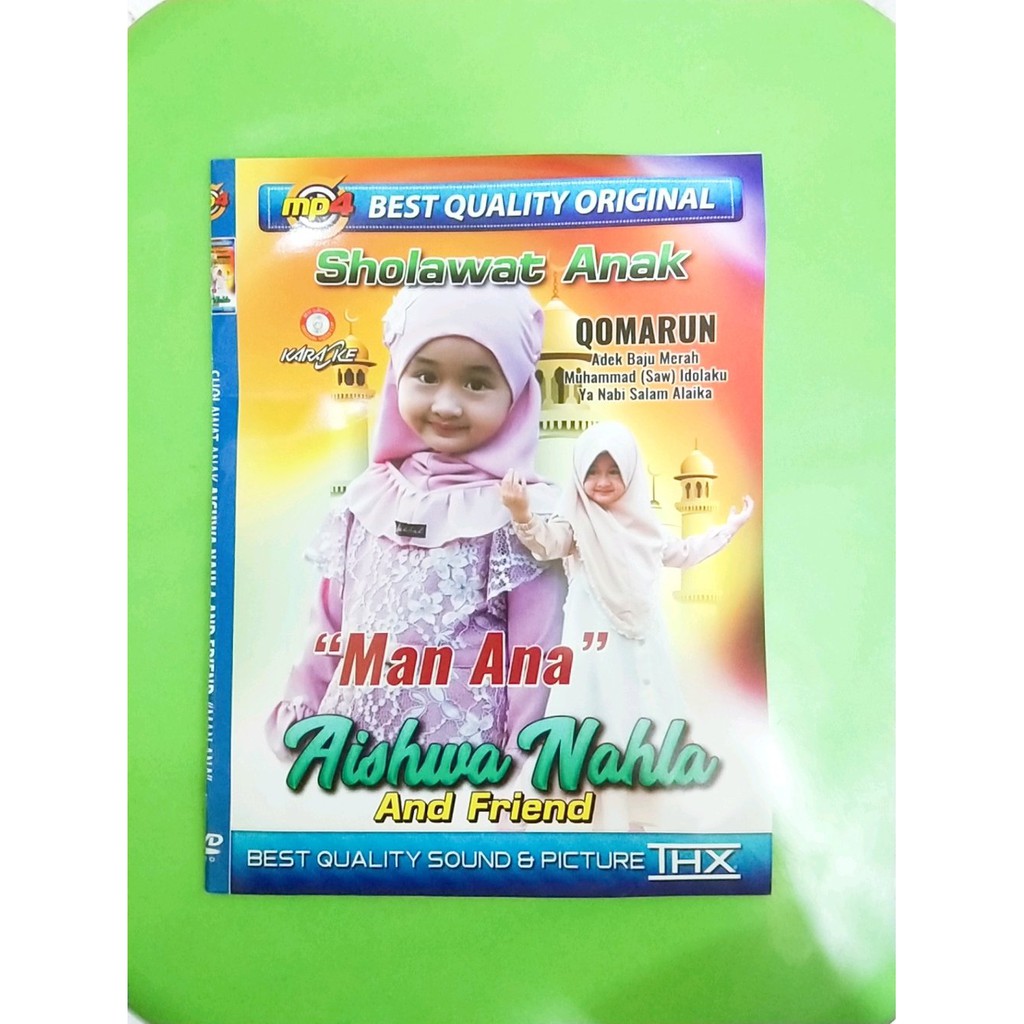 Kaset Video Promoo Mp4 Lagu Anak Anak Religi Sholawat Anak Aishwa