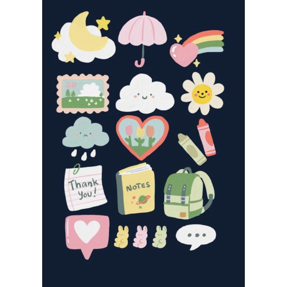 

stiker cute
