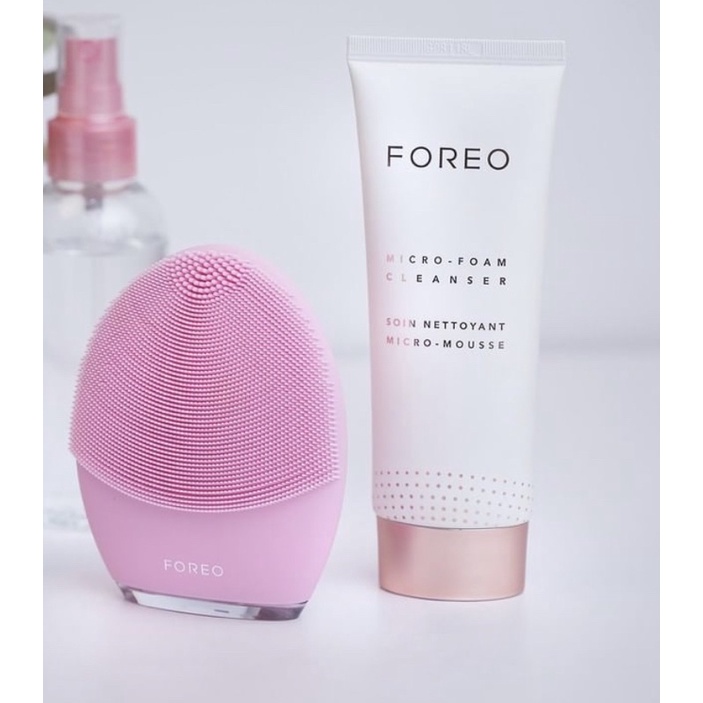 Sabun Muka Foreo Microfoam Micro Foam Cleanser 100ml / 20ml