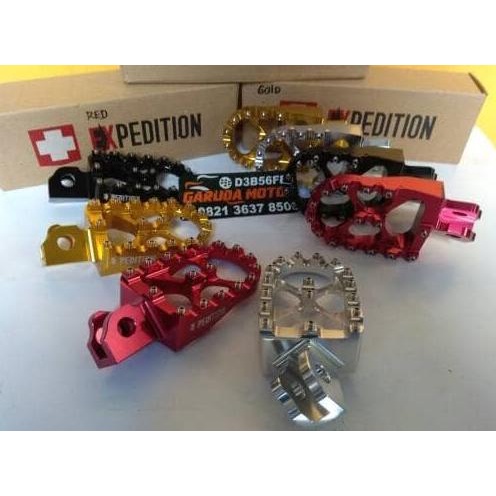 Footstep belakang Expedition KLX 150