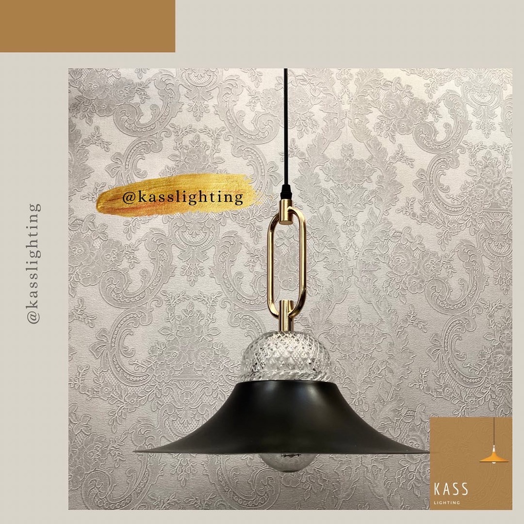 Lampu Gantung Industrial Minimalist Rumah Cafe A3008 Kass Lighting