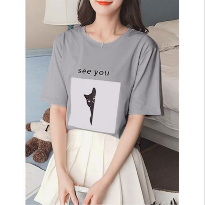 Arifirn Tshirt See You (LD 90, P 57) - Tshirt Wanita | Baju Wanita