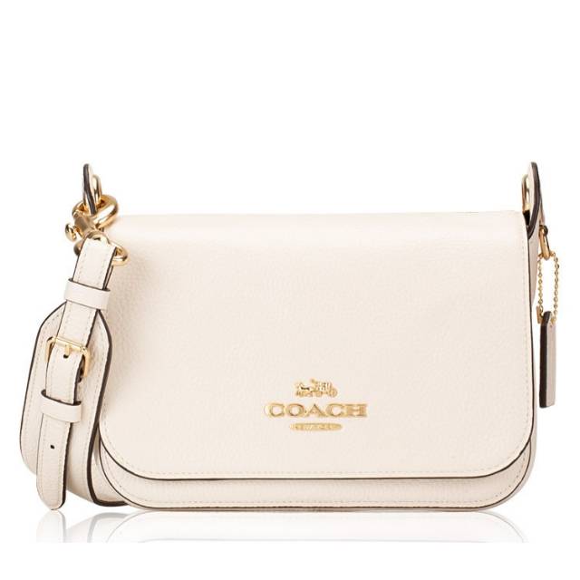 Coach Jes Small Messenger Chalk