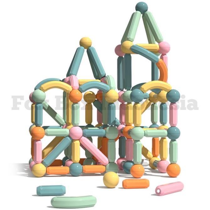 Mainan Magnetic Stick Balls Magnestix