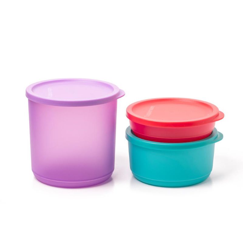 Setengah Set Toples Tropical Round