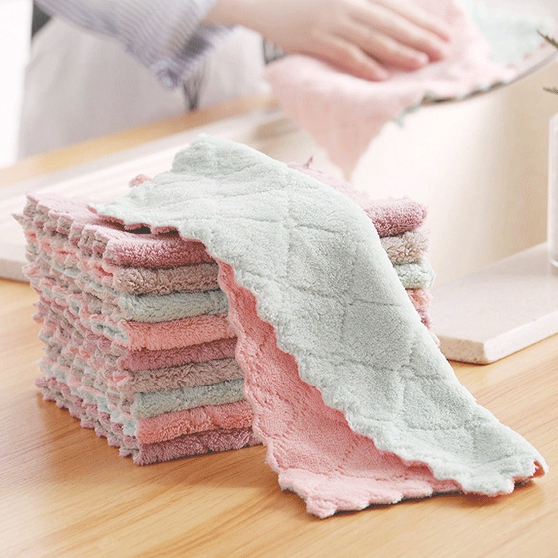 KAIN LAP PIRING ANTI MINYAK TEBAL / KAIN LAP MICROFIBER DAPUR