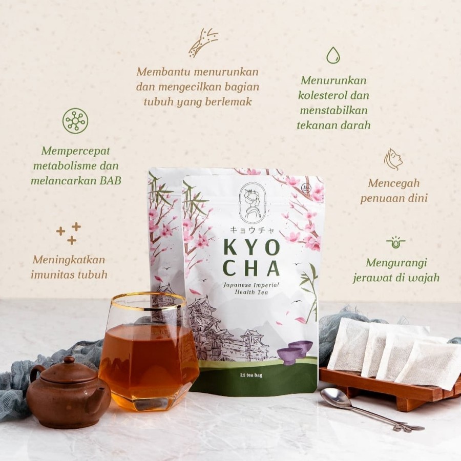 

KYOCHA TEH PELANGSING DETOX TEA SUPLEMEN DIET BAHAN ALAMI JEPANG