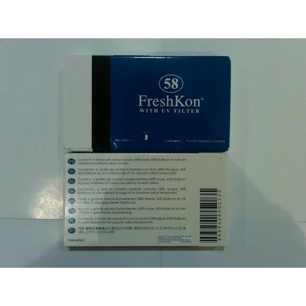 Softlens Frenskon Bening Bulanan