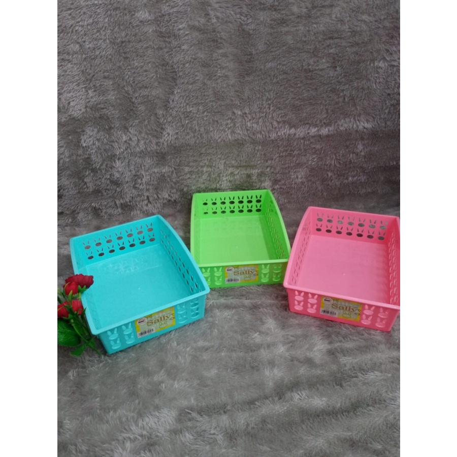 Keranjang Serbaguna Sally Hommy / Tempat penyimpanan / Container Box Mini / Storage Box