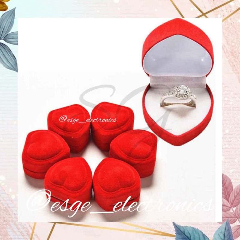 ESGE KOTAK CINCIN TEMPAT CINCIN TEMPAT PERHIASAN TEMPAT CINCIN NIKAH CINCIN TUNANGAN TEMPAT CINCIN HADIAH KOTAK CINCIN MINI TEMPAT CINCIN MINI BELUDRU TEMPAT CINCIN LOVE MERAH KOTAK CINCIN MINI BELUDRU CANTIK MURAH WANITA TEMPAT CINCIN LAMARAN MINI NIKAH