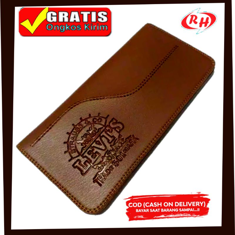 [ PROMO COD ]DOMPET PRIA DALAS PANJANG 606 KULIT PREMIUM