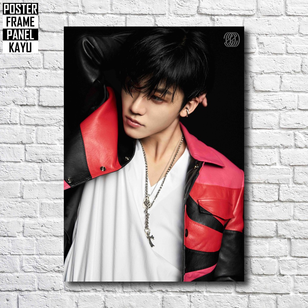 Poster NCT Jaemin Resonance Part 2 Frame Kayu Solid A4 JAE013