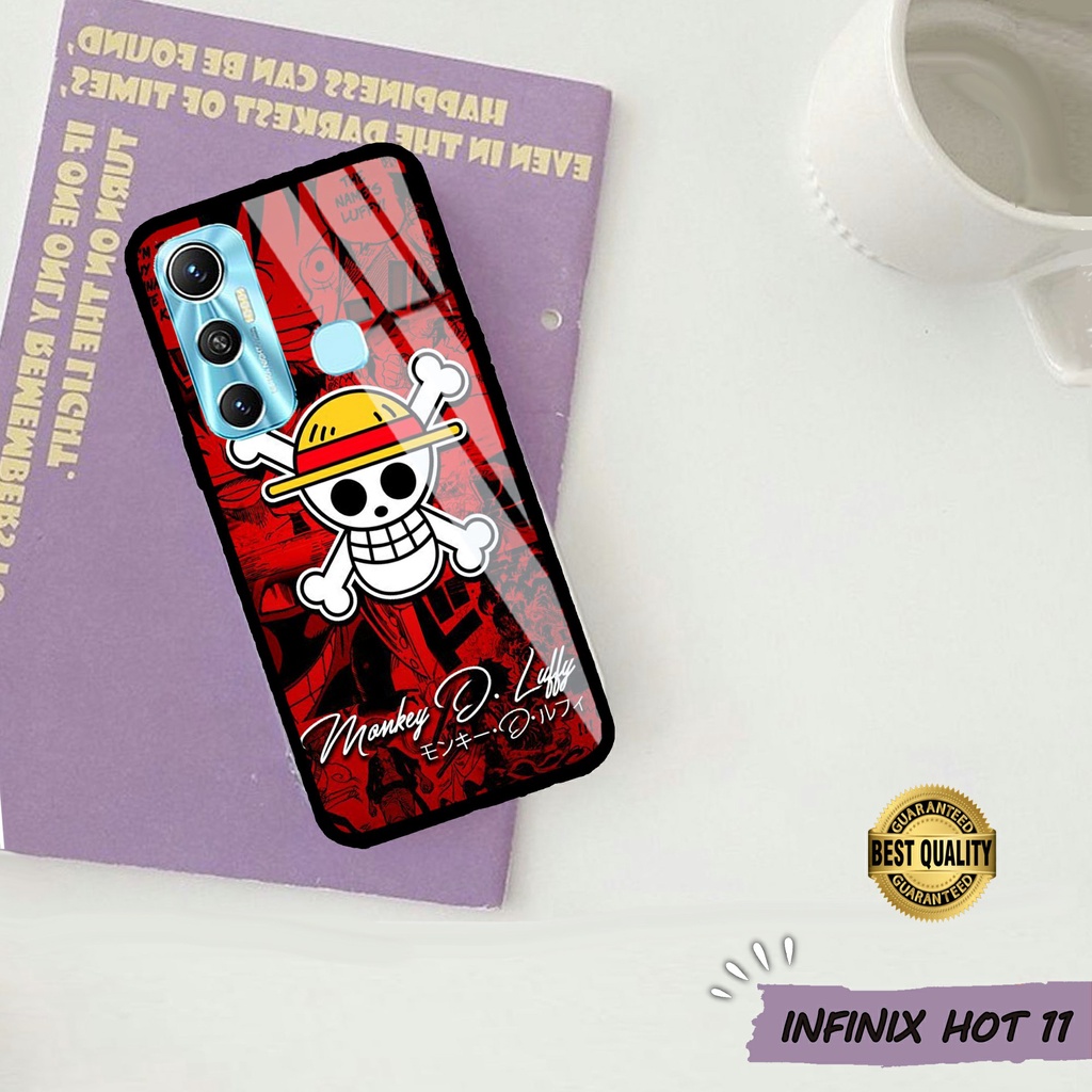 [M23] New Case Glossy INFINIX HOT 11 - Case hp - Casing hp - Kesing Kilau INFINIX HOT 11 - One Piece