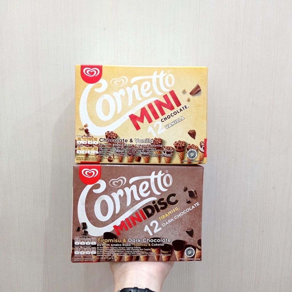 

Walls Cornetto Mini Ktk 12x28ml