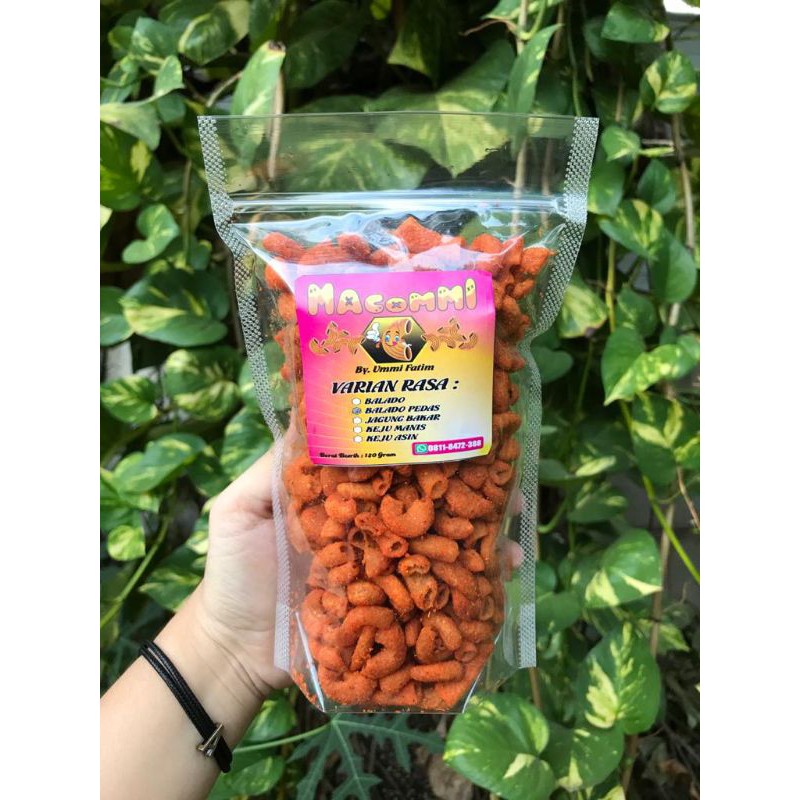 

macommi/makaroni rasa balado pedas