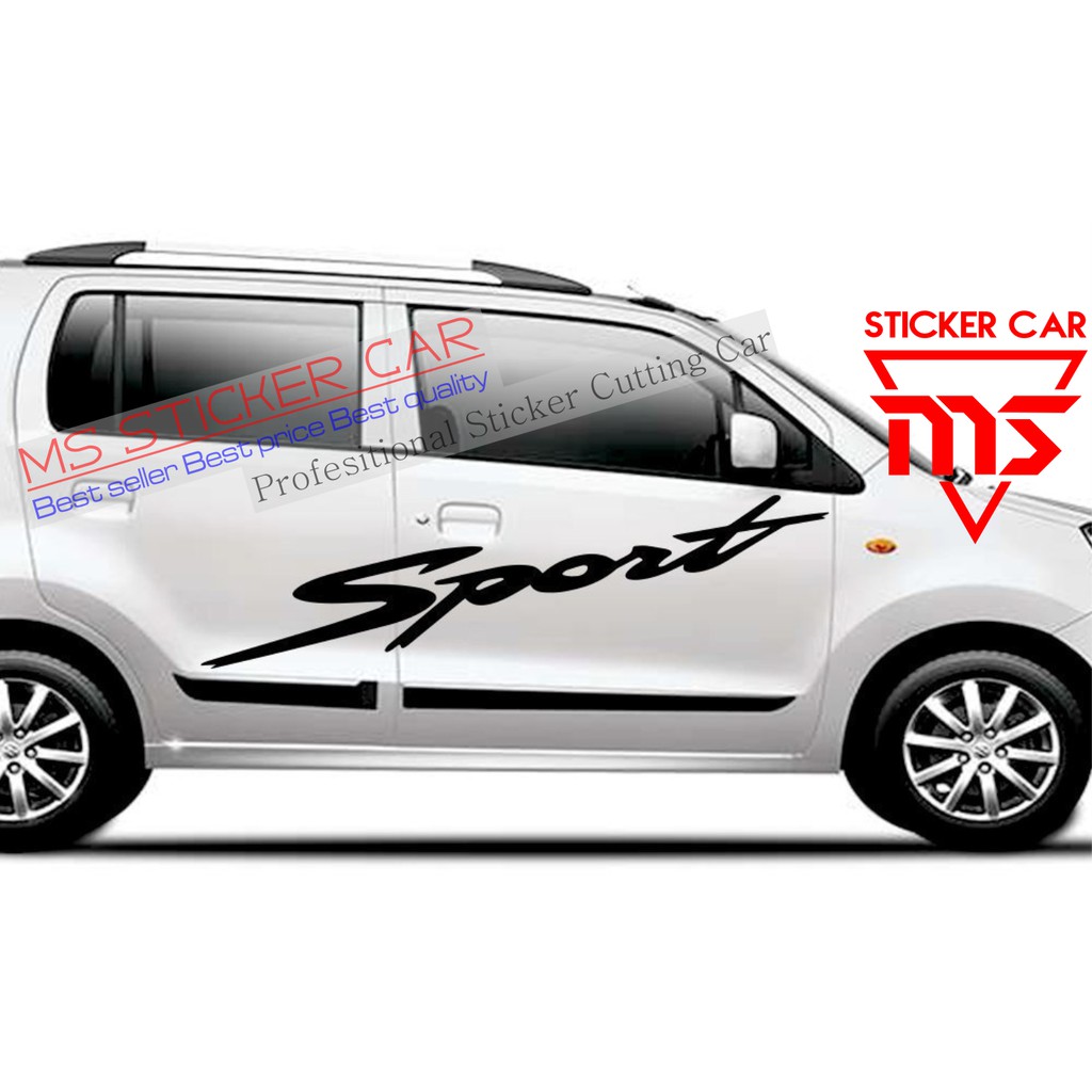 Stiker Karimun Kotak Sticker Mobil Suzuki Wagon R Sport Shopee
