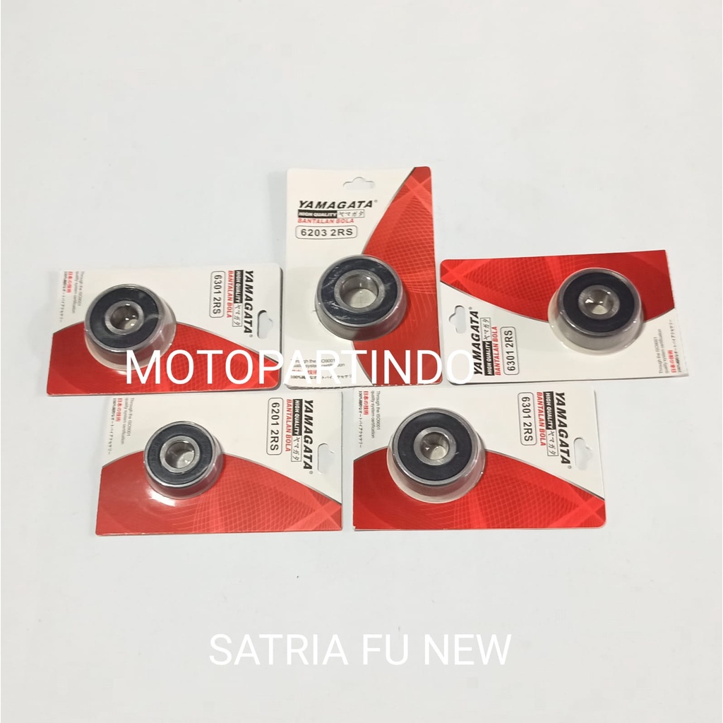BEARING RODA DEPAN BELAKANG SUZUKI SATRIA FU NEW SATRIA FU KARBURATOR SATRIA FU FI LAHER BERING RODA