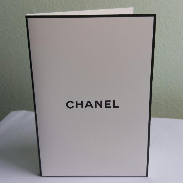 

CHANEL AUTHENTIC RECEIPT ENVELOPE