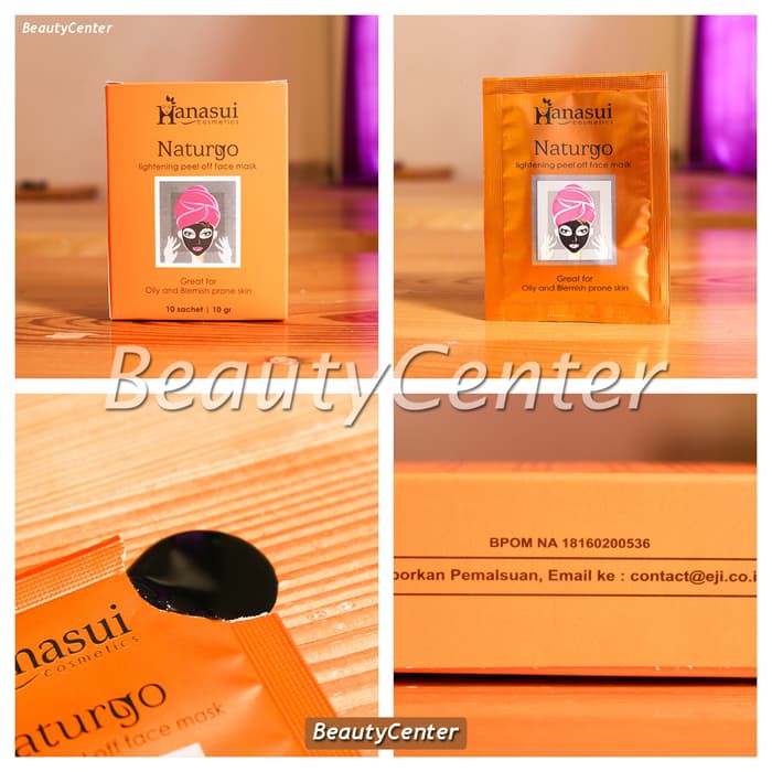 [BPOM] Naturgo BPOM / Hanasui Naturgo (per box)/ Masker Lumpur / 100% Original