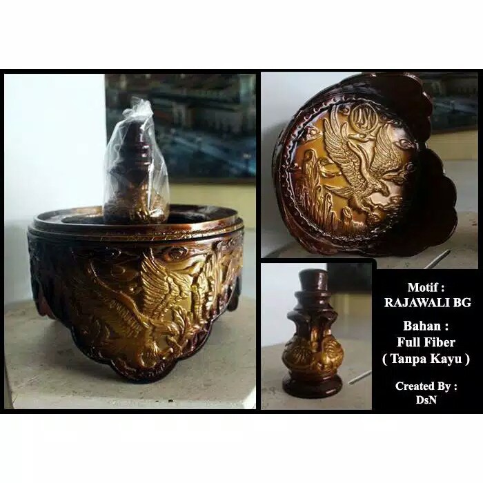 tebok pleci motif rajawali