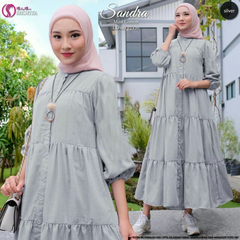 SANDIRA &amp; SANDRA Midi Dress Ori by Shofiya