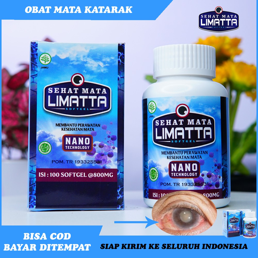 Obat Mata Katarak - Obat Mata Katarak Tanpa Operasi - Sehat Mata Limatta - Ekstrak Biji Anggur