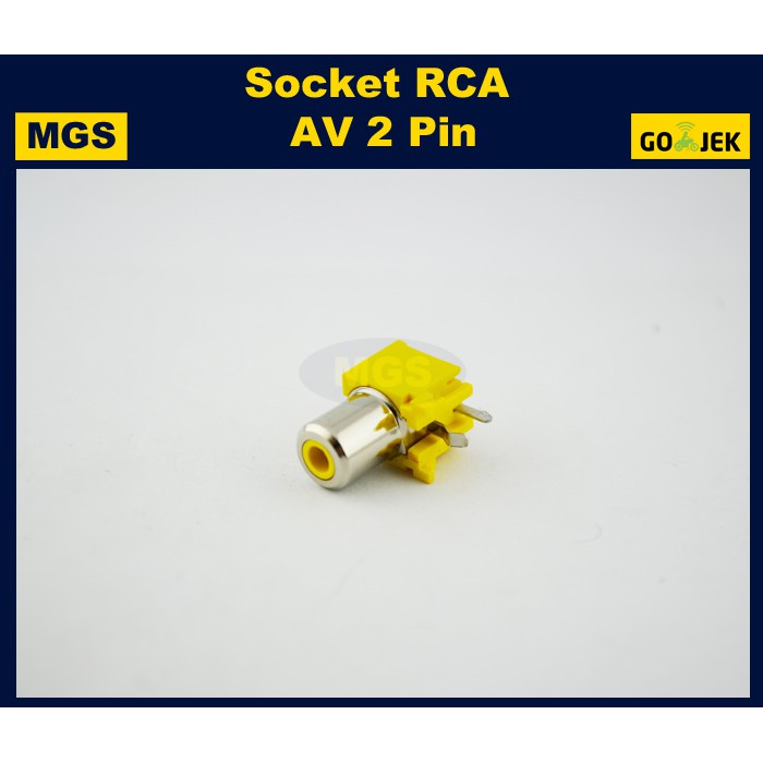 10Pcs Socket RCA AV 2 Pin