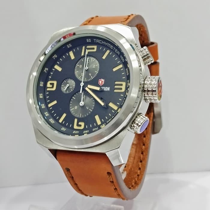 JAM TANGAN PRIA EXPEDITION E 6356 LEATHER ORIGINAL GARANSI RESMI 1 TAHUN