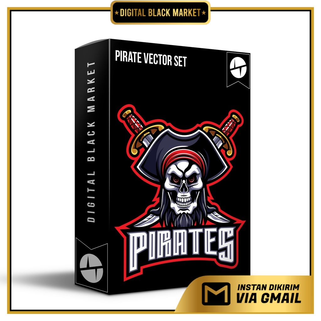 Pirate Vector Set For CorelDraw