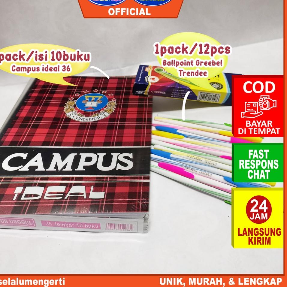 

Kekinian - IDOLMART Buku Tulis Campus Ideal isi 36 Lembar .,