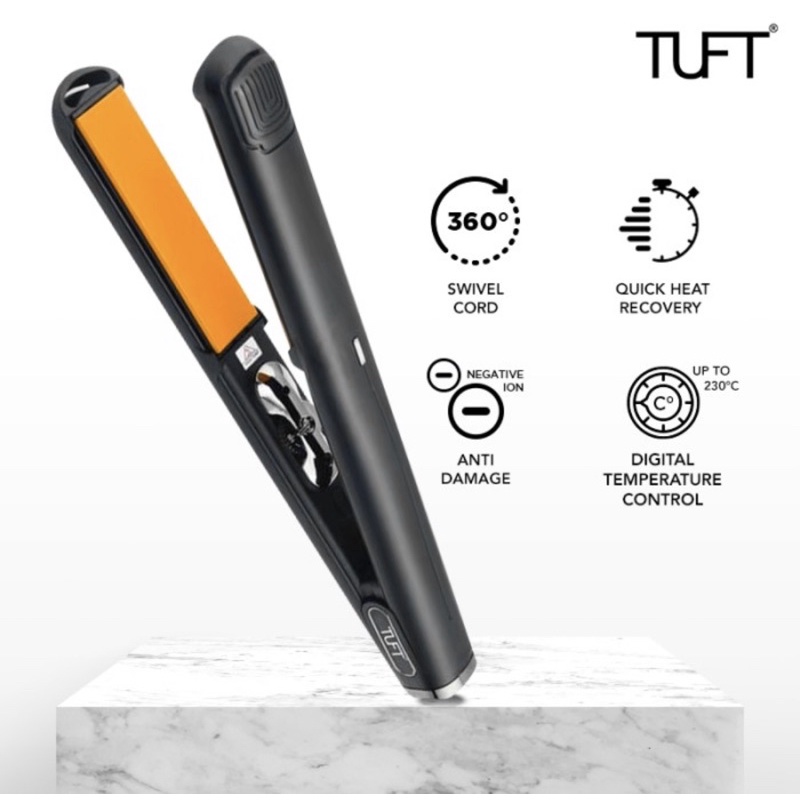 Catokan Tuft Diamond Styler 6600 1 inch (1”) Hair Straightener Nano Ceramic