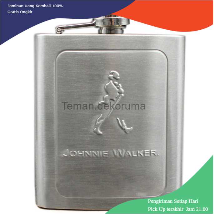 TD-DA1 Hip Flask Stainless Steel 7 Oz