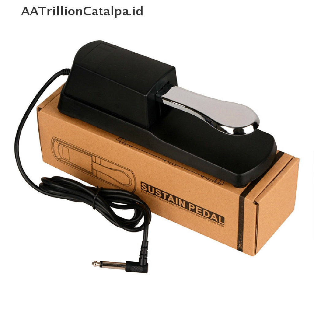 Aatrillioncatalpa Pedal Sustain Universal Dengan Saklar Polarity Damper Untuk Piano Elektrik