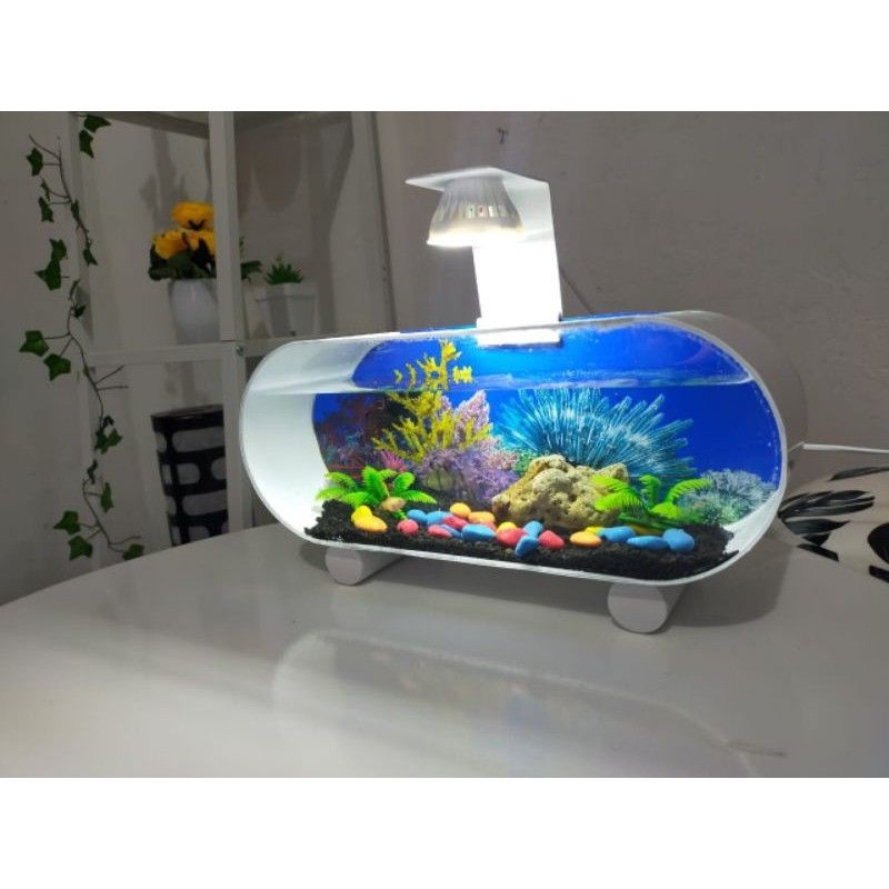 Aquarium mini pvc/akrilik/aquarium untuk ikan kecil/aquarium unik